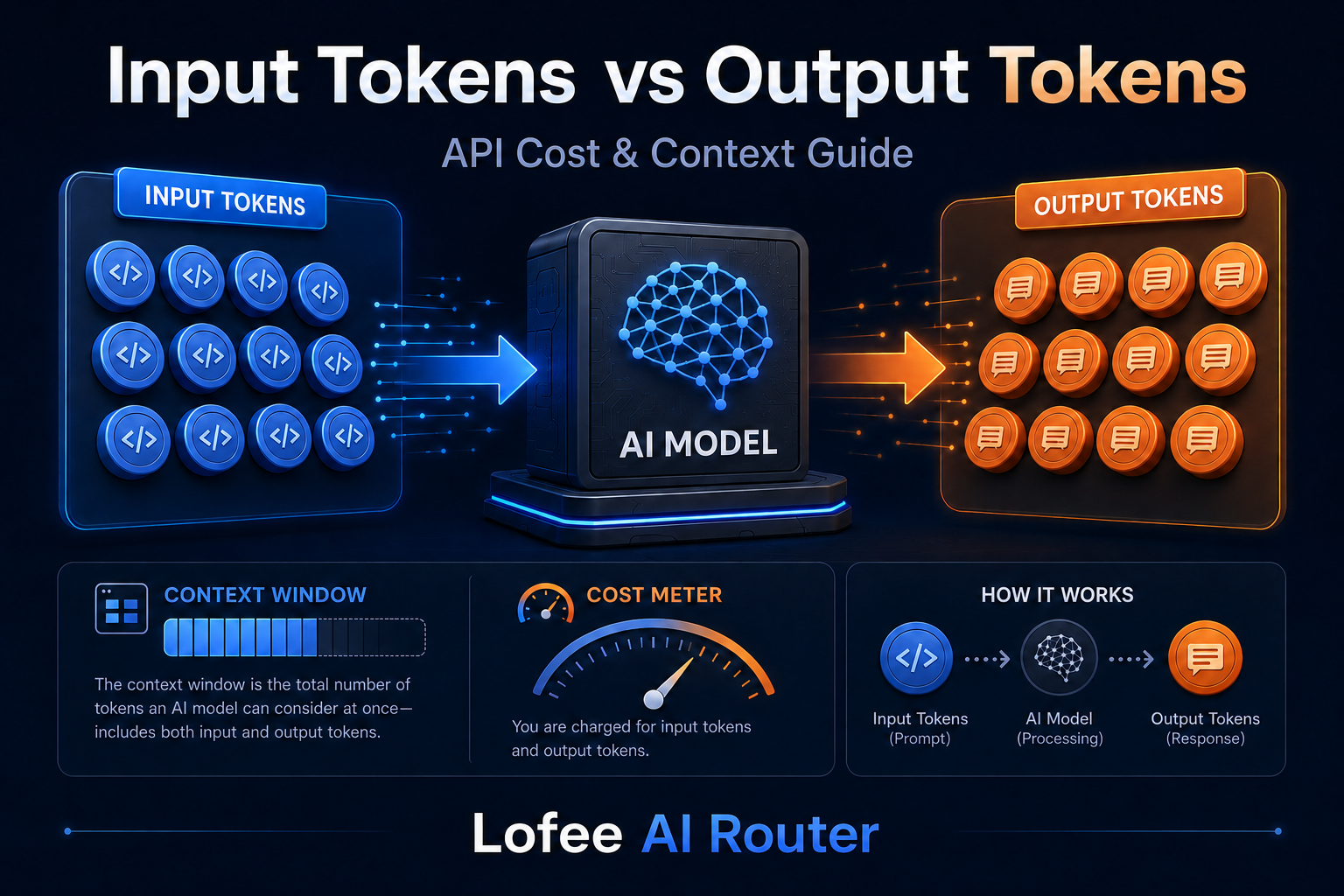 Input Tokens vs Output Tokens: How AI API Pricing Really Works