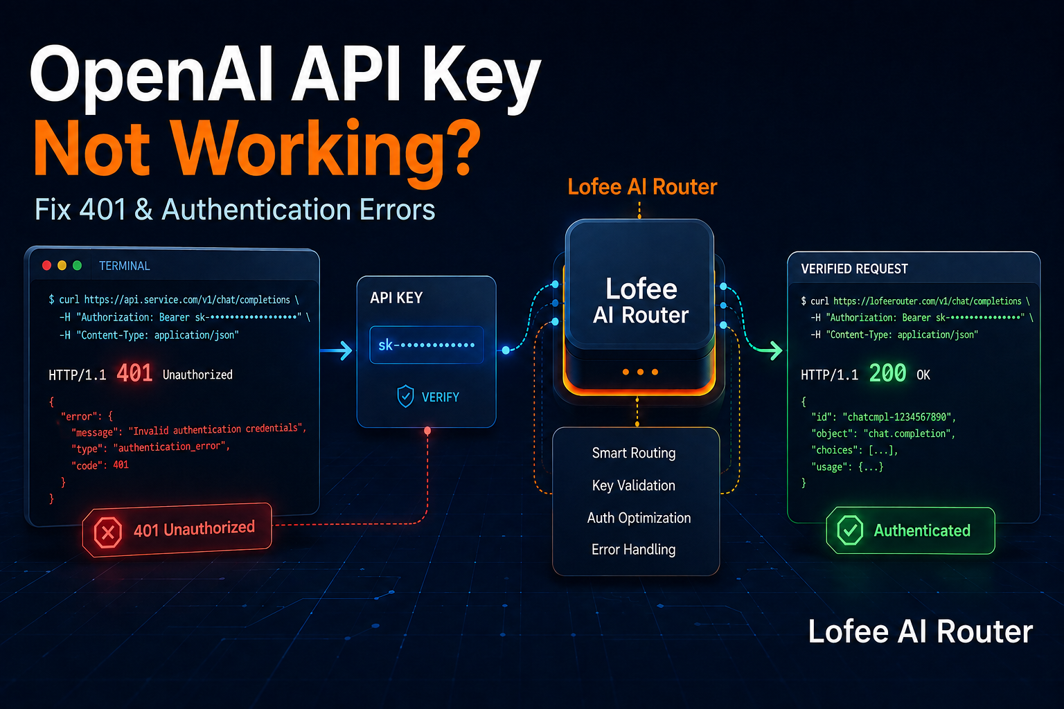 OpenAI API Key Not Working? How to Fix 401 and Incorrect API Key Errors