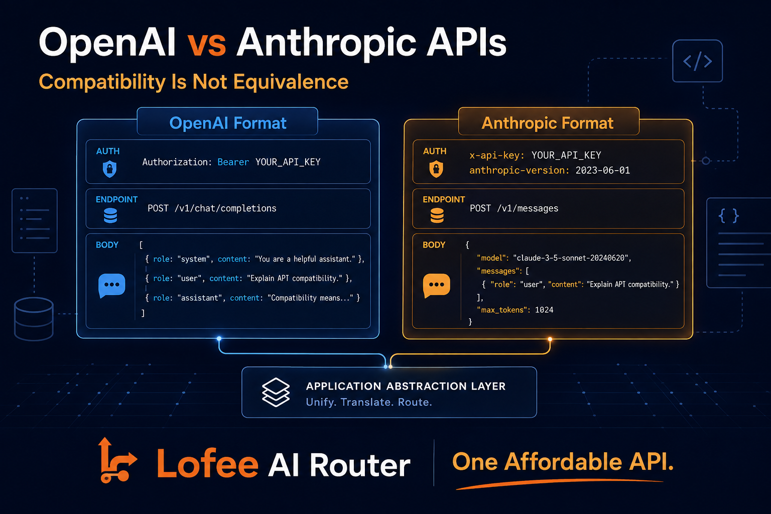 OpenAI-Compatible vs Anthropic-Compatible APIs: Developer Migration Guide