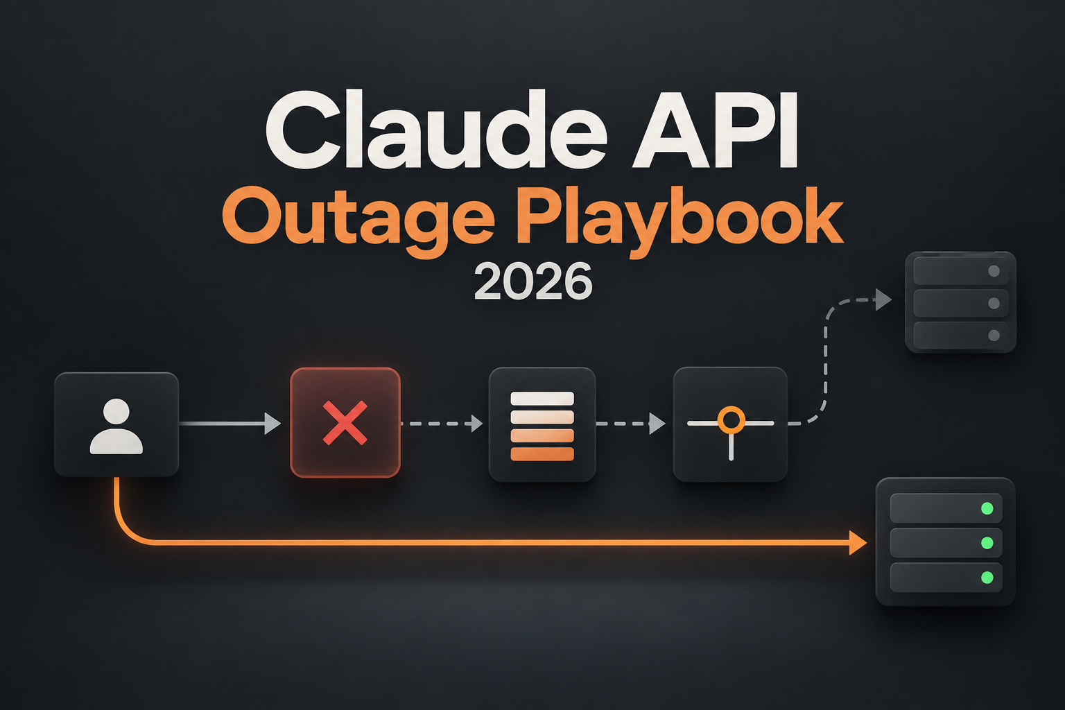 Claude API outage playbook for retries, circuit breakers, failover, and recovery in 2026