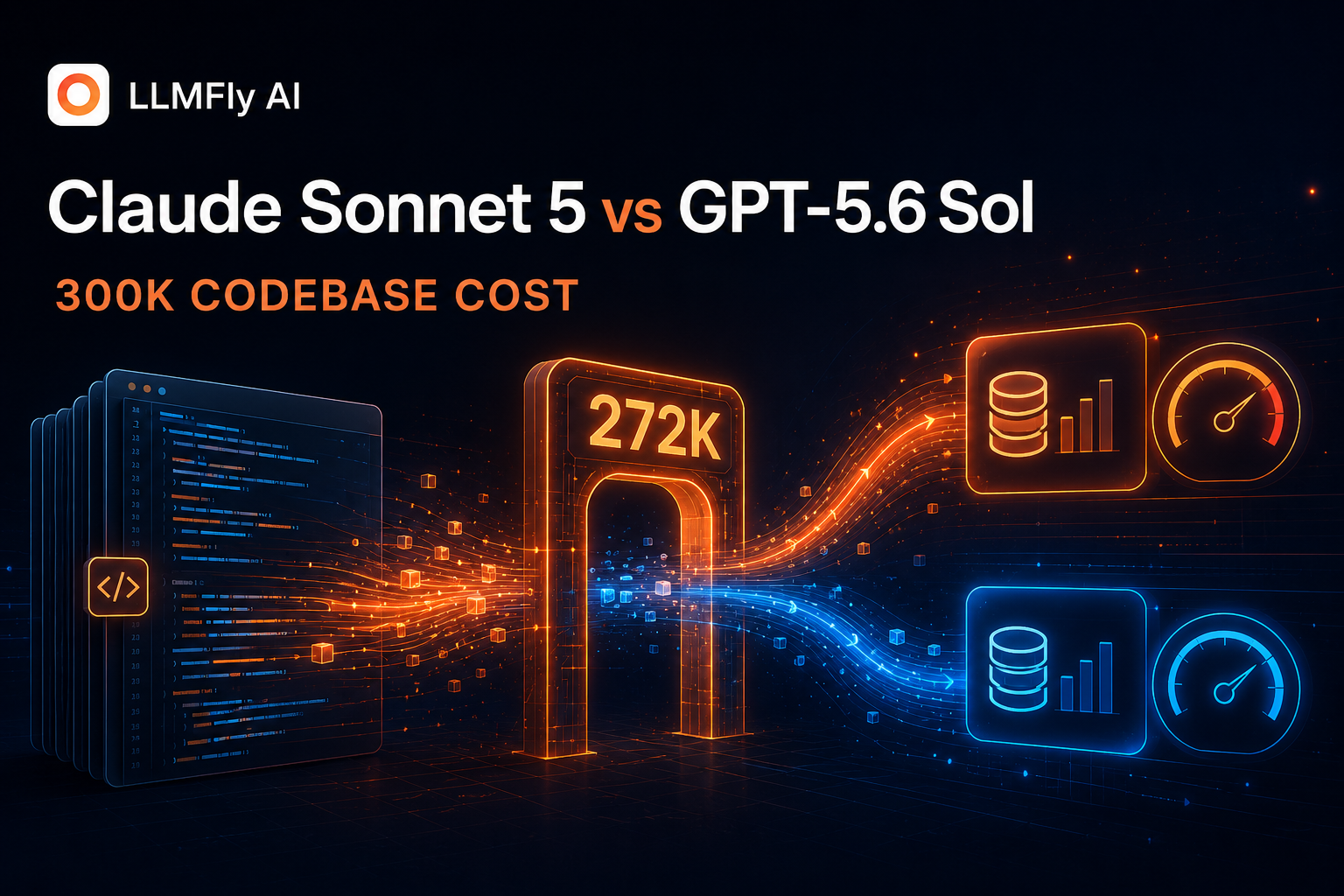 Claude Sonnet 5 vs GPT-5.6 Sol for a 300K-Token Codebase: Which One Really Costs Less?