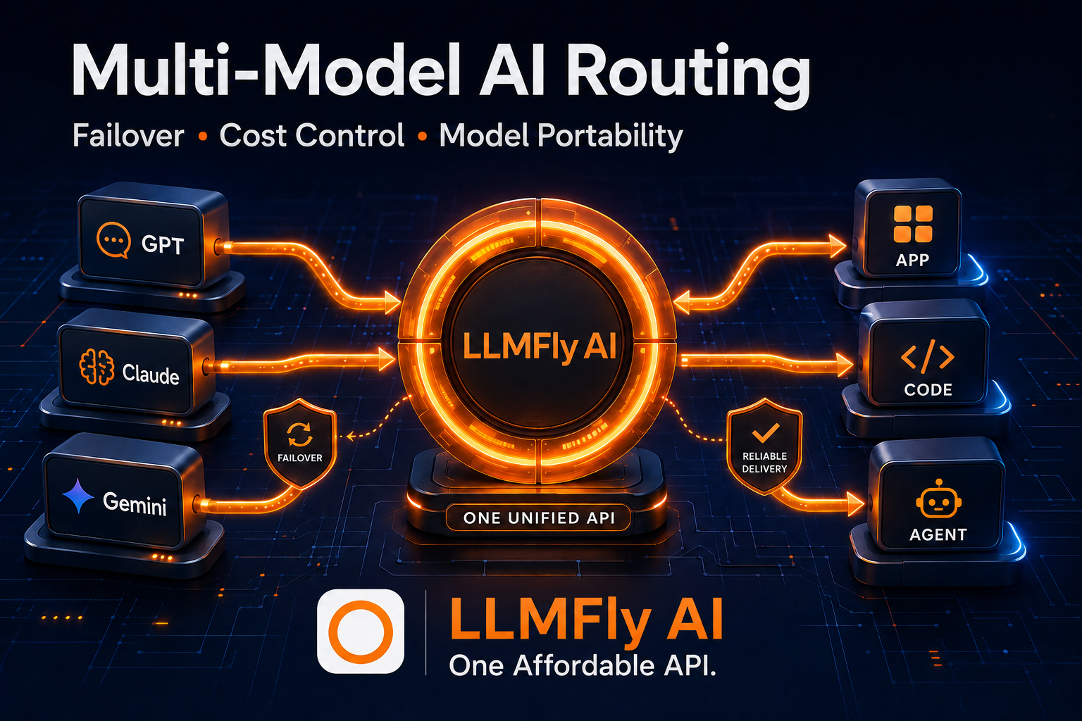 Multi-Model AI Routing for Agents: Failover, Cost Control, and Model Portability